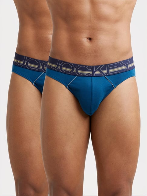 Buy Jockey Blue Regular Fit Briefs Pack of for Men's Online