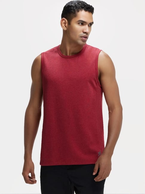 Buy Jockey Red Crew T-Shirt for Men's Online Tata CLiQ