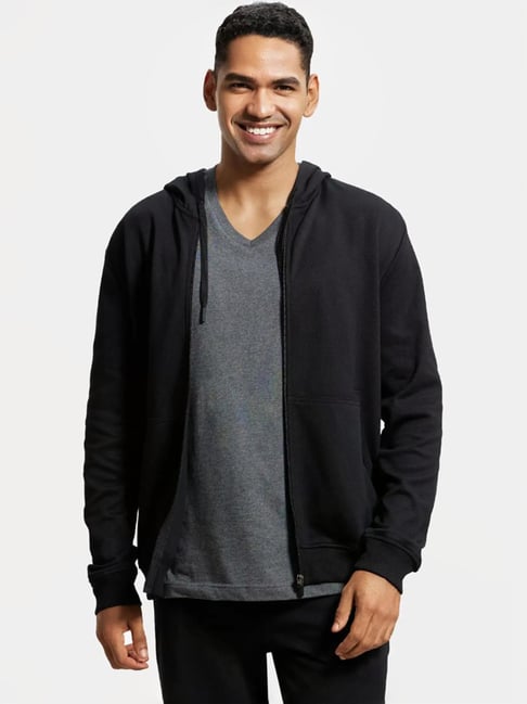 Jockey black hoodie sale