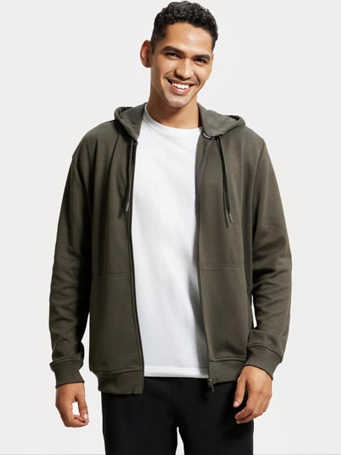 Jockey hooded sweater jacket best sale