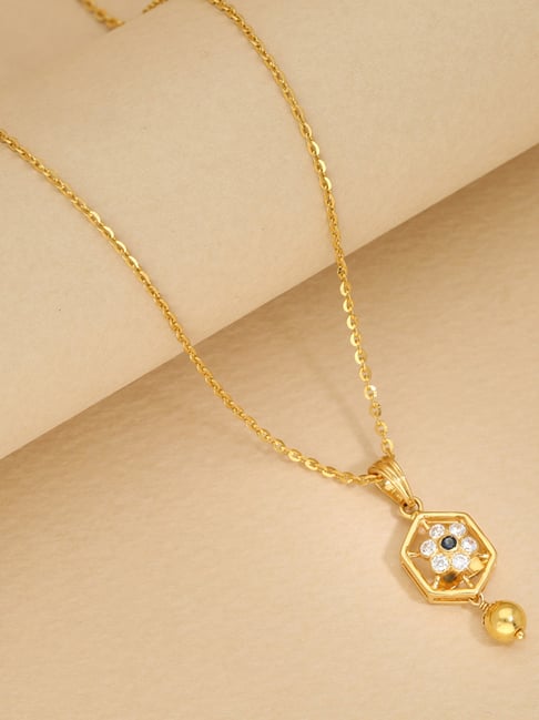 Malabar Gold and Diamonds 22k Gold Pendant for Women
