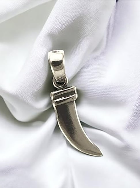 Taraash 92.5 Sterling Silver Sword Pendant for Kids