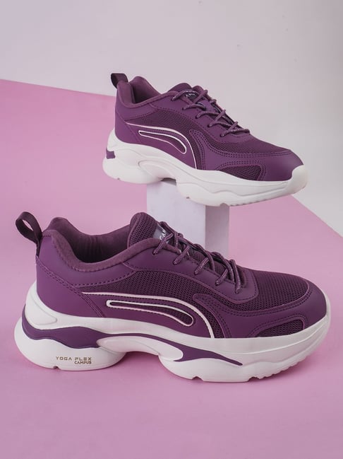 Campus Women's CAMP STELLA Purple Running Shoes