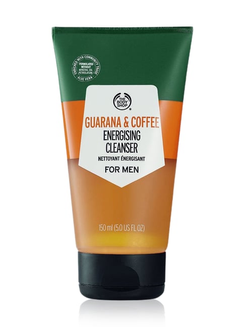 The Body Shop Guarana and Coffee Energising Cleanser for Men - 150 ml