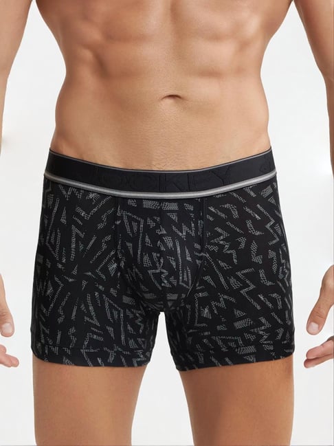 Jockey HG30 Black Tencel Micro Modal Cotton Elastane Trunks with Natural Stay Fresh Properties-picture-33