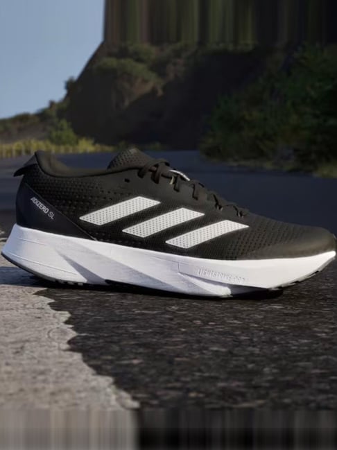 Adidas Men's ADIZERO SL Black Running Shoes-picture-37