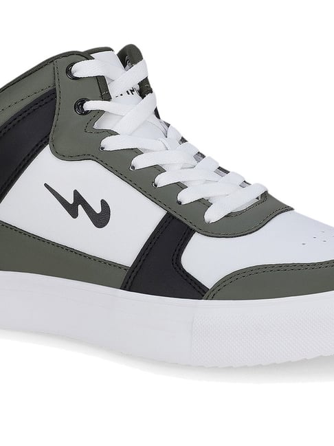 Buy Campus Men's STACK Olive Ankle High Sneakers for Men at Best