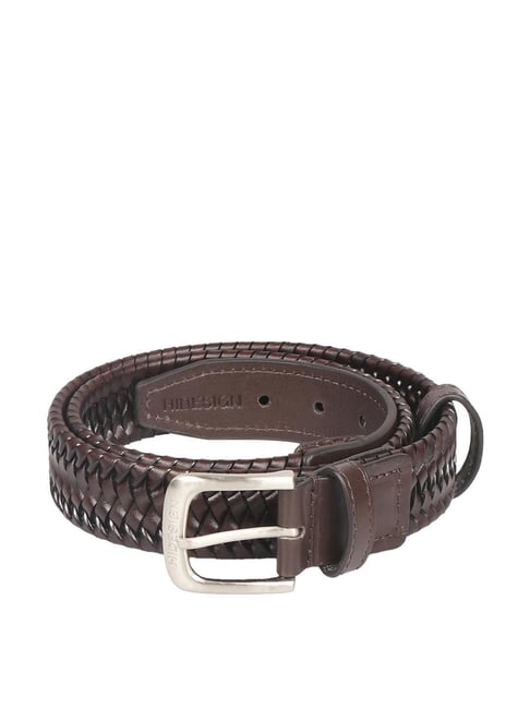 Buy Hidesign Positano 02 Mel Ranch Brown Leather Waist Belt for