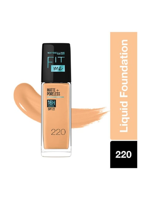 maybelline new york Maybelline NY Fit Me Matte+Poreless Foundation - 220 - 30 ml-picture-43