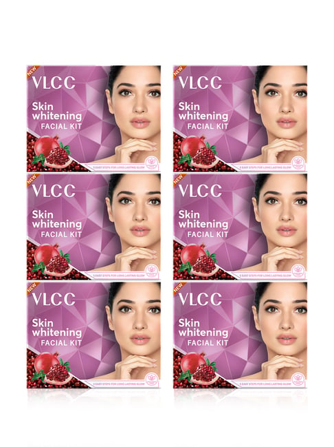VLCC Skin Whitening Facial Kit - 25 gm Each (Pack of 6)-image-17