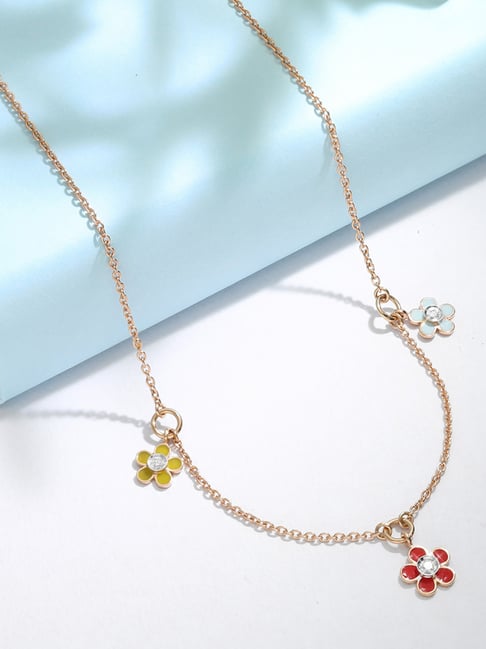 Malabar Gold & Diamonds 18k Rose Gold Pendant For Kids