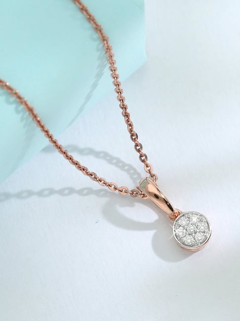 Malabar Gold & Diamonds 18k Rose Gold Pendant For Kids