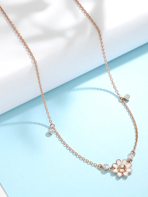 Malabar Gold & Diamonds 18k Rose Gold Pendant For Kids