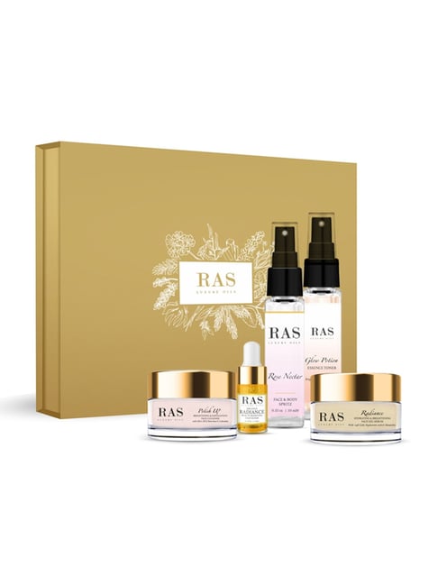 RAS Luxury Oils 5-Step Skin Brightening Bestsellers Set
