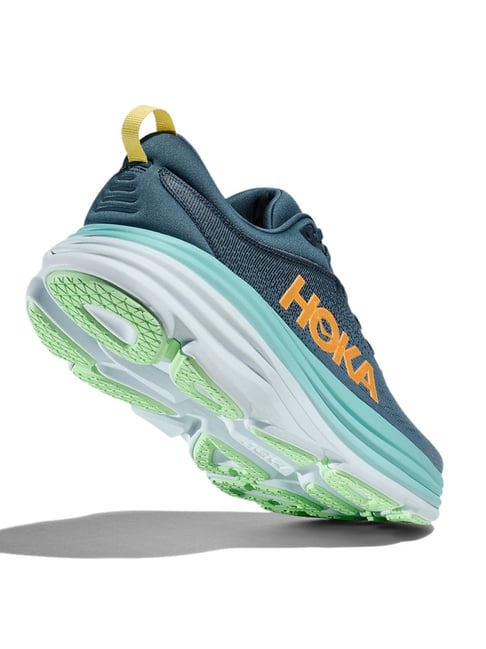 Buy Hoka Men's M BONDI WIDE Real Teal Shadow Running Shoes for