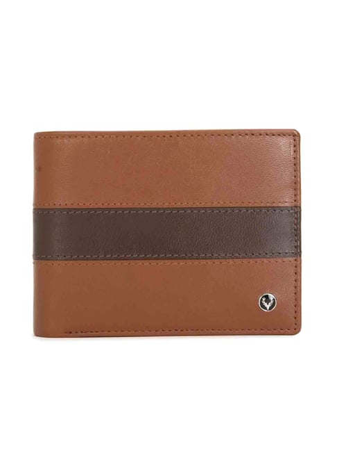 Buy Allen Solly Brown Leather Bi-Fold Wallet for Men at Best Price