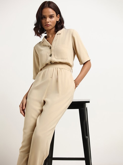 Buy Full Sleeve Jumpsuit for Women Online from India's Luxury