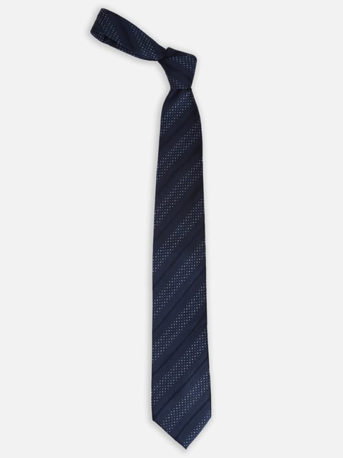 Peter England Navy Printed Tie