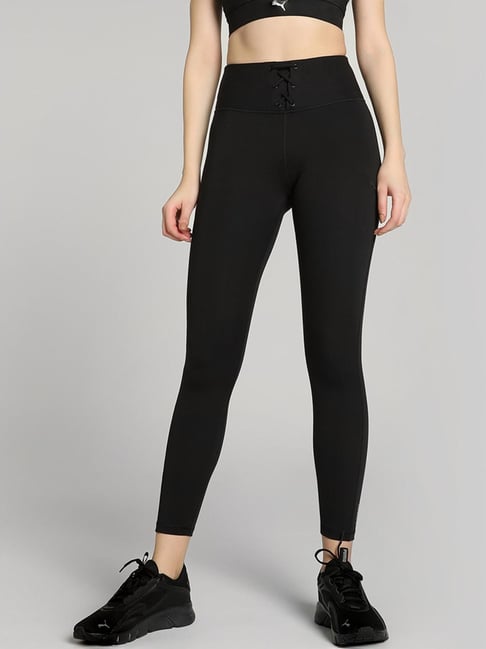 Buy Puma Black High Rise Sports Tights for Women Online @ Tata CLiQ
