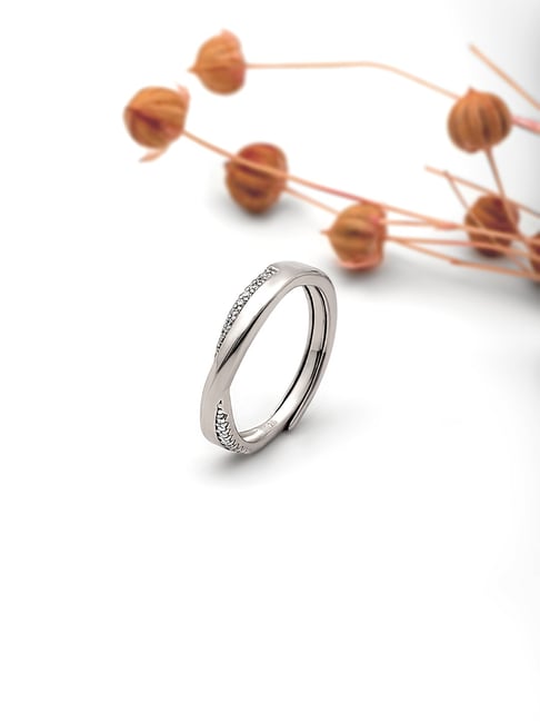 Silberry 92.5 Sterling Silver Vintage Wheel Ring