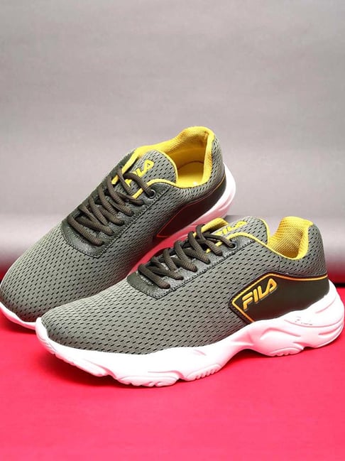 Fila Men s BANNER Olive Running Shoes