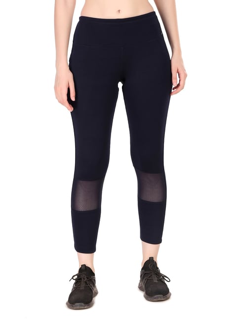 Vector X Navy Slim Fit High Rise Tights-picture-32