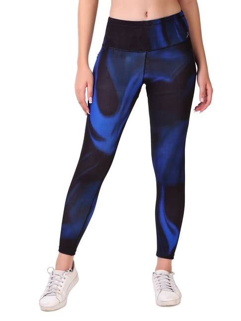 Vector X Navy Slim Fit High Rise Tights-picture-48