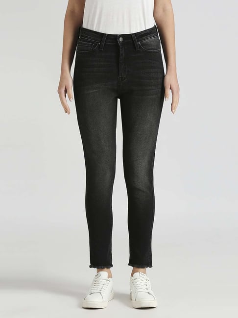 Pepe Jeans Grey High Rise Jeans