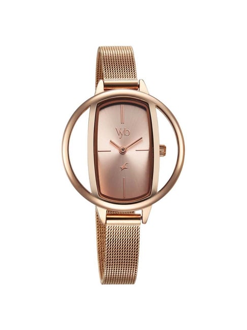 Vyb by Fastrack Charmer FV60037WM01W Analog Watch for Girls
