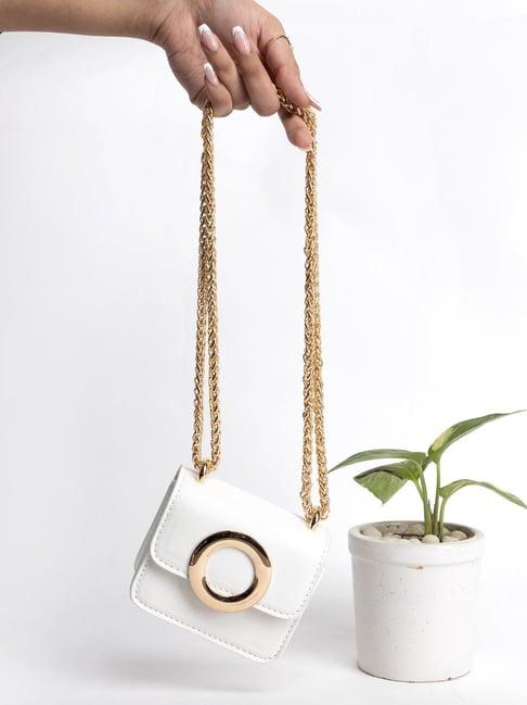 Kazo White Small Cross Body Bag-picture-12