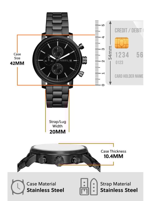 Fossil BQ2845 Rhett Analog Watch for Men