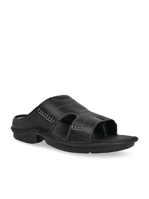Regal Men's Black Thong Sandals