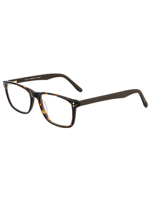 Ted Smith Brown Wayfarer Unisex Eye Frames