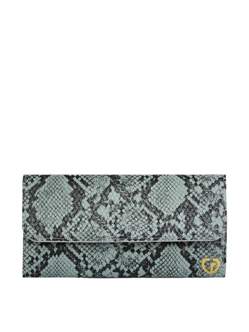 Caprese Rikke Grey Faux Leather Animal Effect Wallet-picture-45