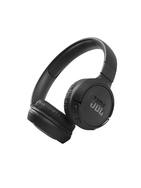 JBL Tune 510BT On Ear Wireless Headphones with Mic up to 40H Playtime,  Pure Bass (Black)