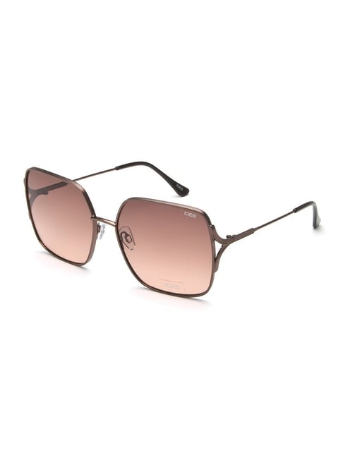 IDEE Brown Square UV Protection Sunglasses for Women