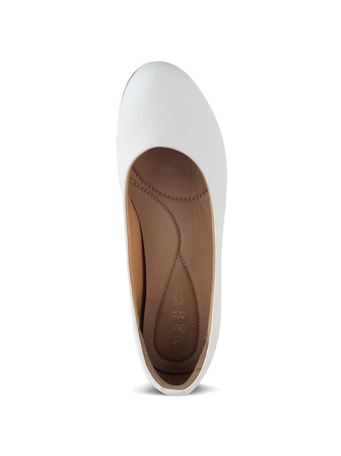 Buy Tresmode Women's White Flat Ballets for Women at Best Price