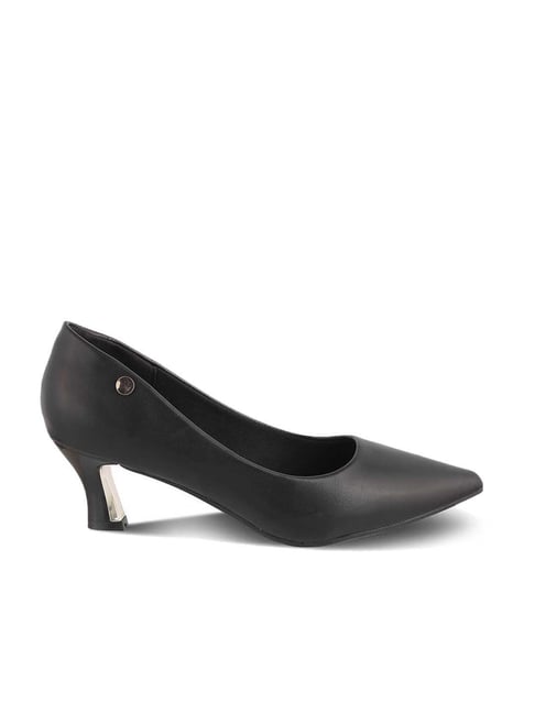 Tresmode Women's Black Casual Pumps