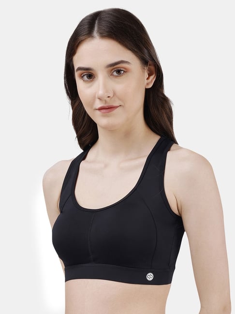 Soie Black Sports Bra-picture-28