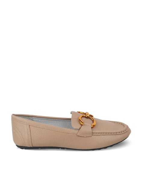 Tresmode Women's Tan Casual Loafers