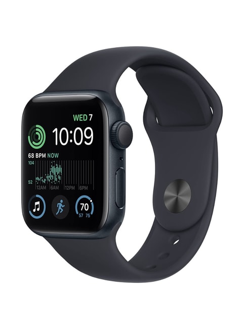 Apple Watch SE 2nd Gen GPS plus Cellular 40 mm Smartwatch with Fitness & Sleep Tracker (Midnight)