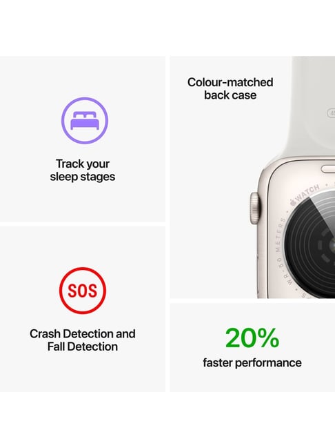 Buy Apple Watch SE 2nd Gen GPS Smartwatch (Starllight Sport Band