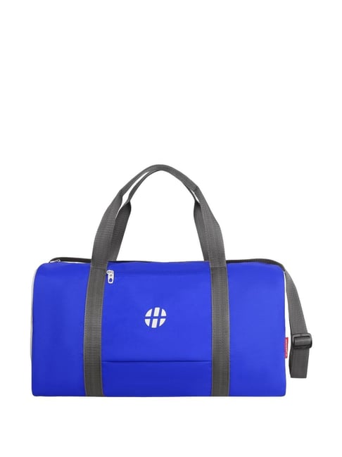 Buy Harissons Cleo Blue Solid Duffle Bag Online At Best Price Tata CLiQ