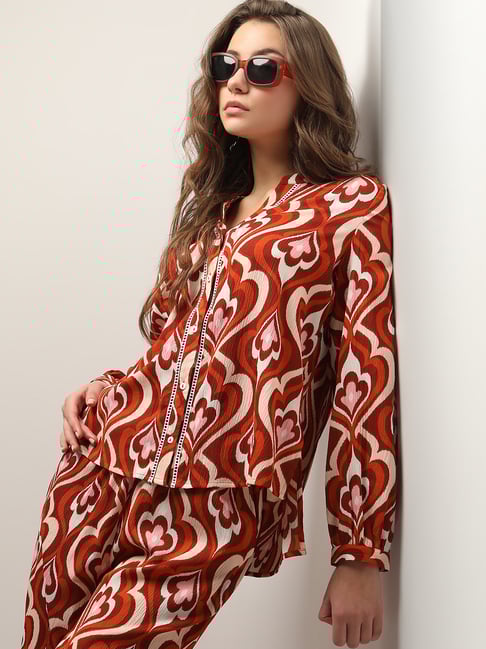 Vero Moda Multicolor Printed Shirt-picture-29