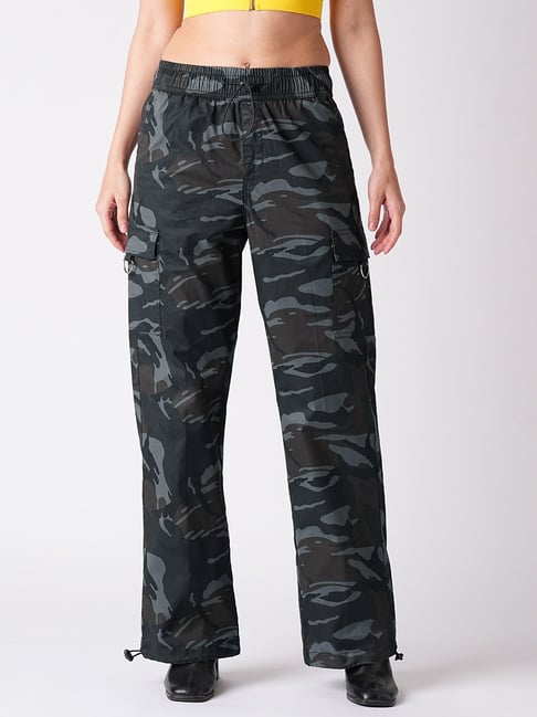 Cotton camo joggers deals