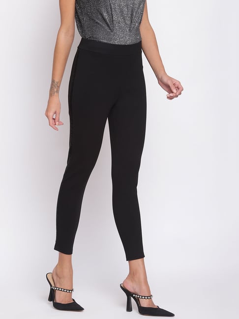 Latin Quarters Black Regular Fit Leggings-picture-17