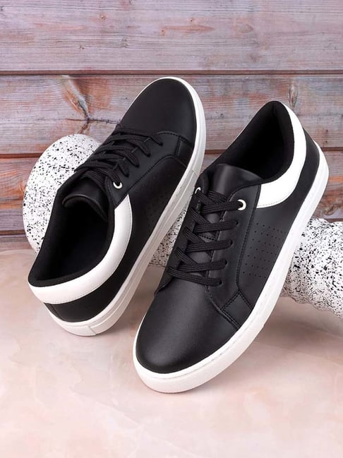 Styli Men's Black Casual Sneakers-picture-35