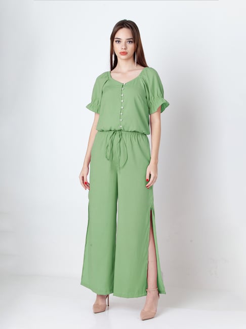 Zink London Green Maxi Co-Ord Set