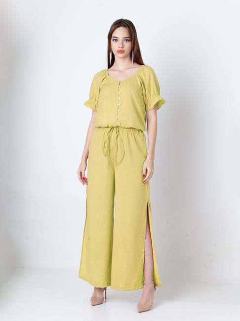 Zink London Yellow Maxi Co-Ord Set-picture-20