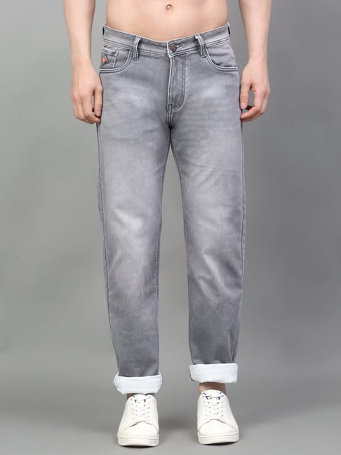 Louis Stitch Metal Grey Comfort Fit Jeans-picture-27